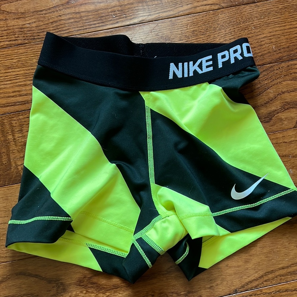 Nike dri-fit pro spandex shorts